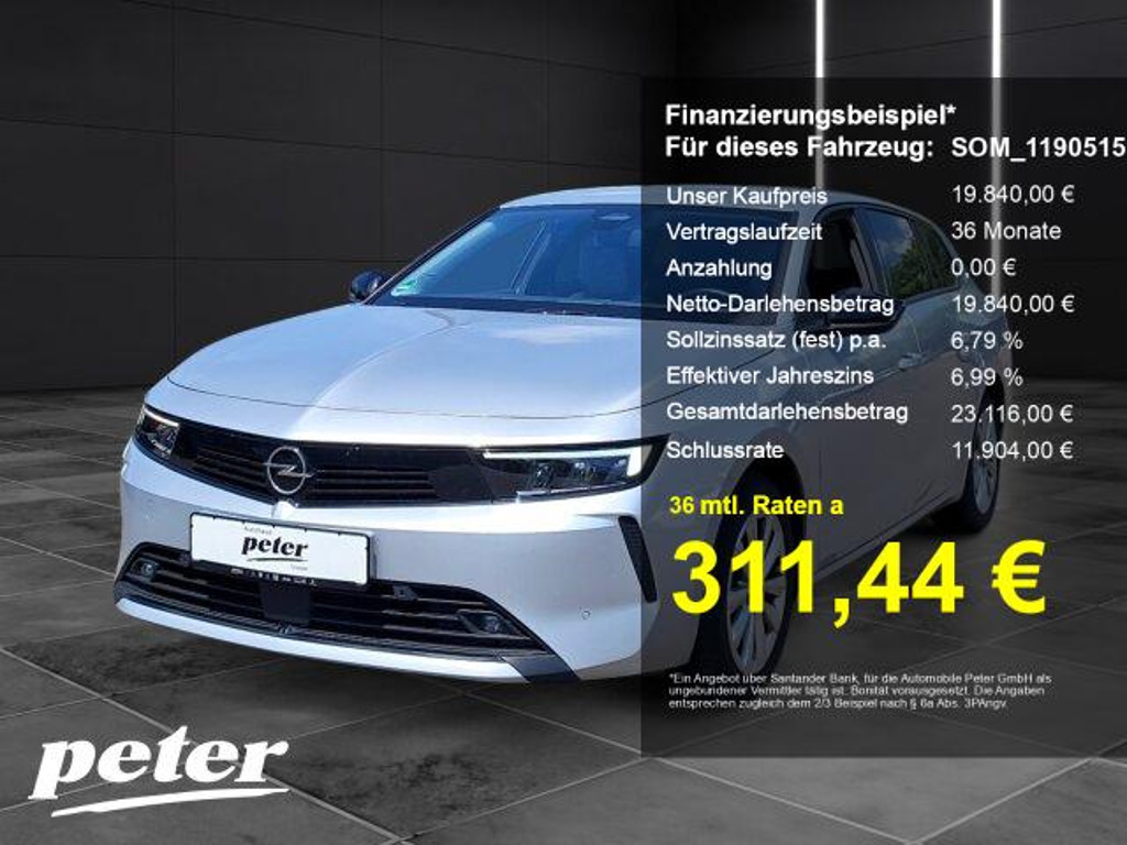 Opel Astra Sports Tourer 1.5 Turbo 1.5 CDTI Business Edition