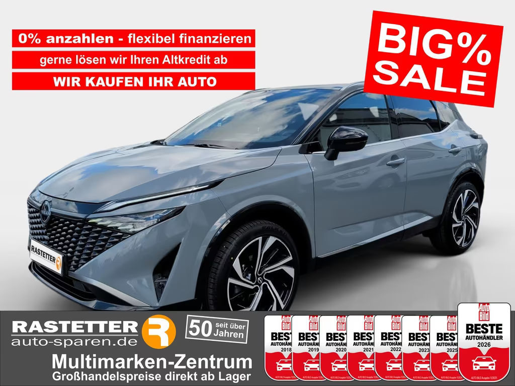 Nissan Qashqai teknaPlus Leder+Pano+20Z+BOSE+Matrix+Nav