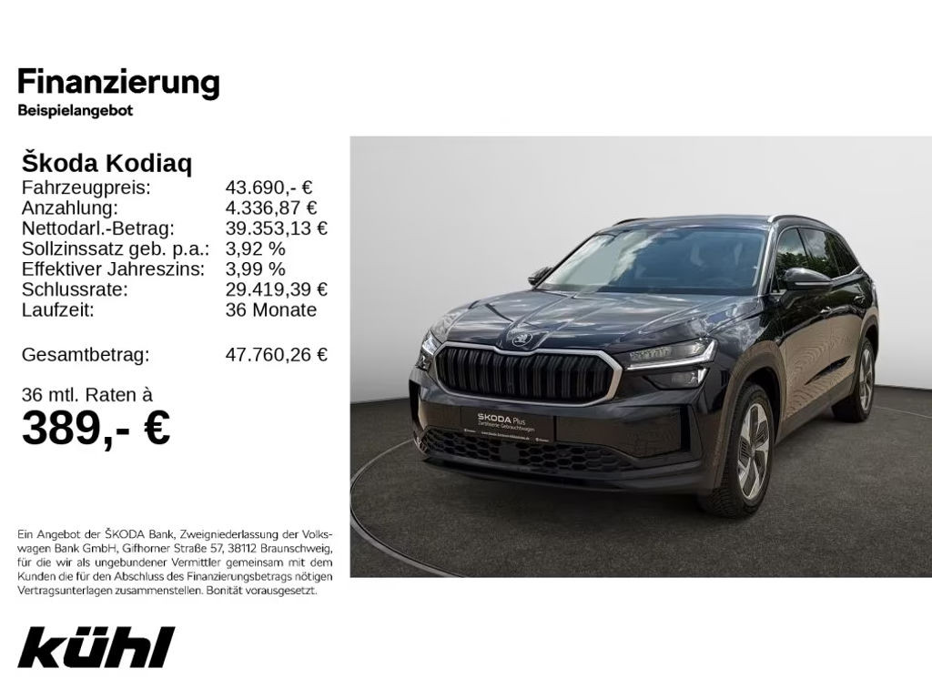 Skoda Kodiaq 4x4 2.0 TDI Selection