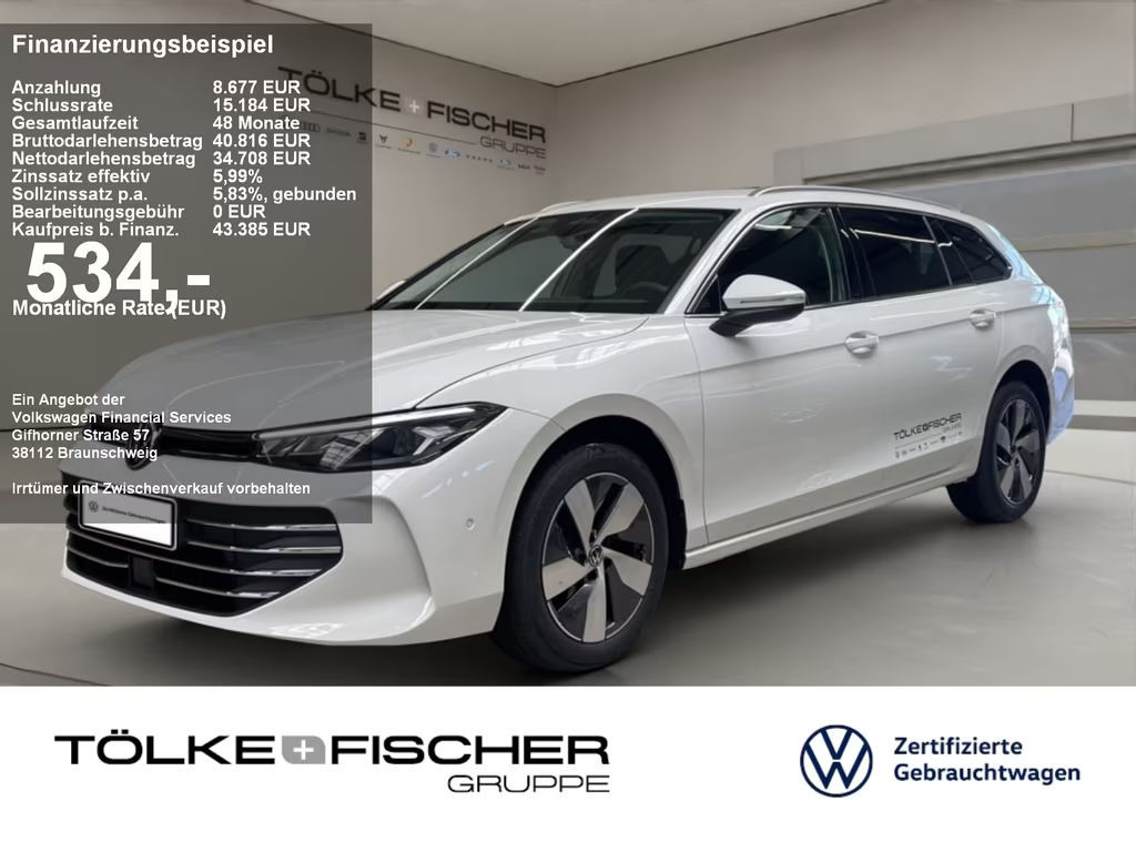 Volkswagen Passat Business Variant 2.0 TDI
