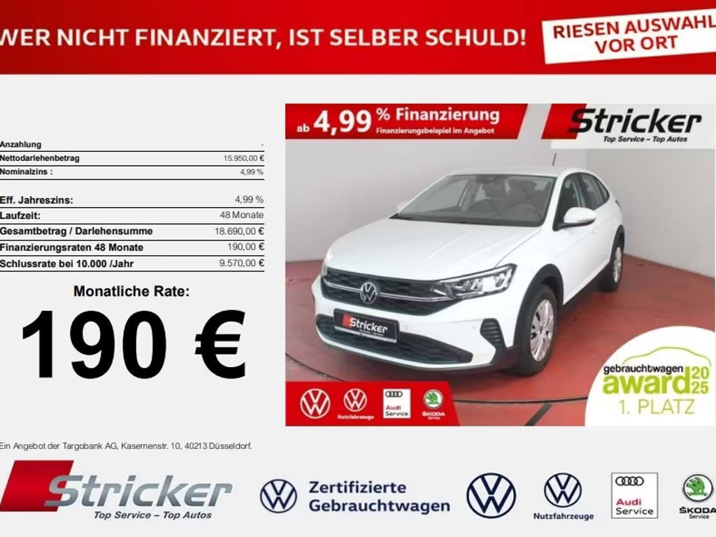 Volkswagen Taigo 1.0 TSI