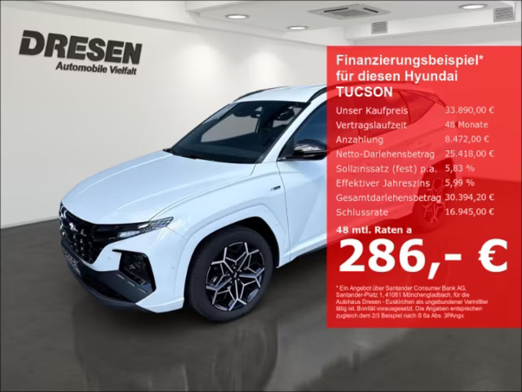 Hyundai Tucson T-GDi Hybrid N Line 1.6 Vierwielaandrijving