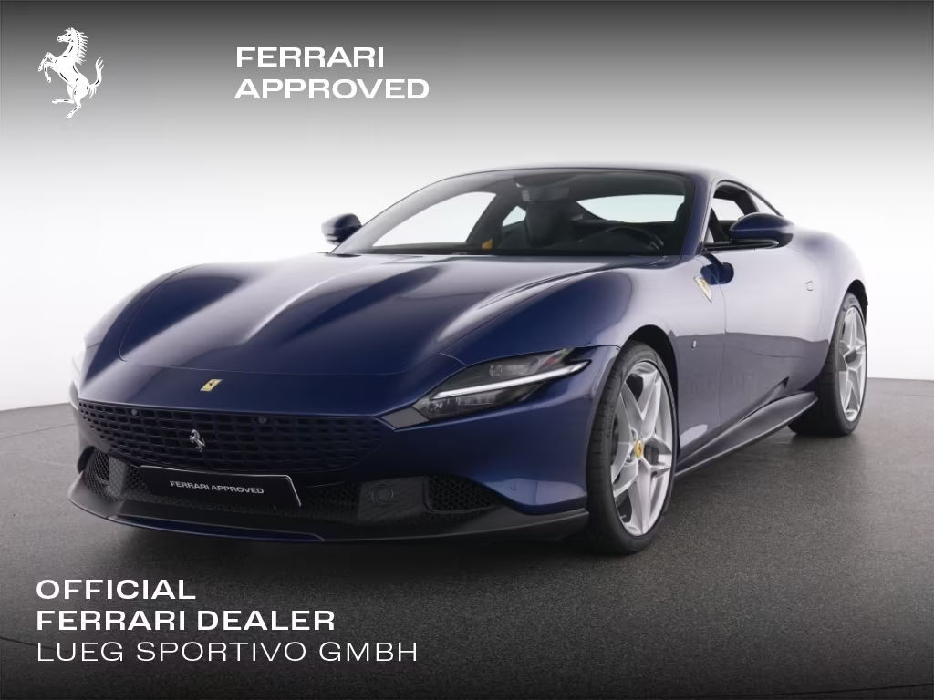 Ferrari Roma Scuderia Logo - Sitzbelüftung