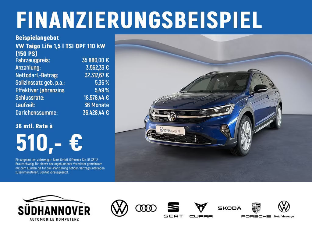 Volkswagen Taigo Life