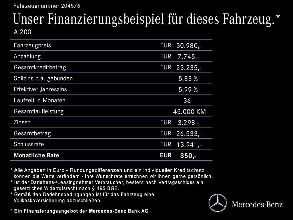 Mercedes-Benz A-Klasse