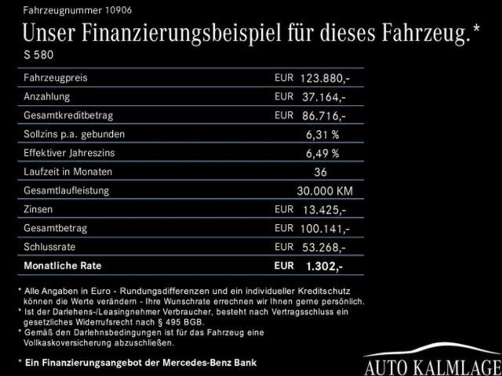 Mercedes-Benz S-Klasse