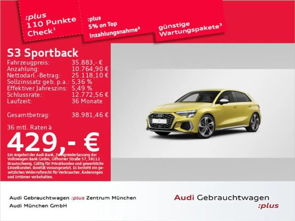 Audi S3 Sedan S-Tronic