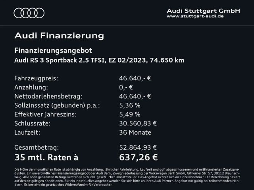 Audi RS3