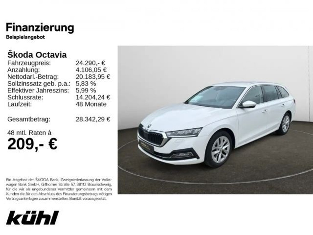 Skoda Octavia Style Combi 2.0 TDI Style