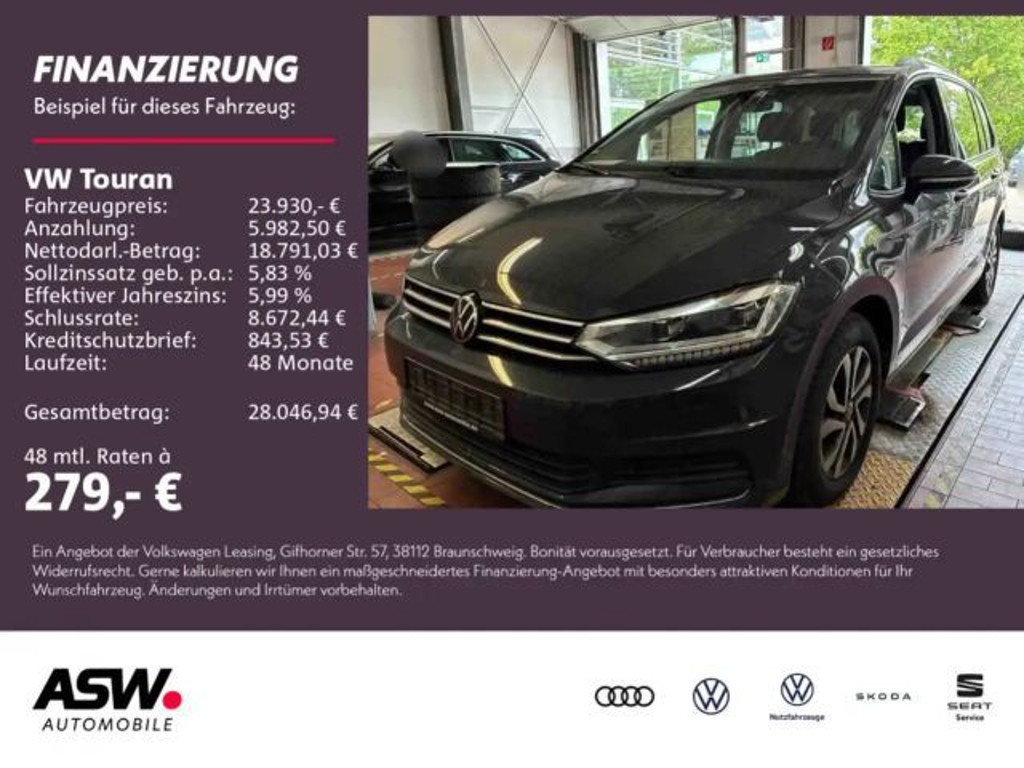 Volkswagen Touran DSG 2.0 TDI