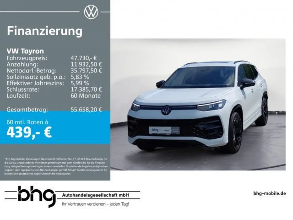 Volkswagen Tayron DSG R-Line