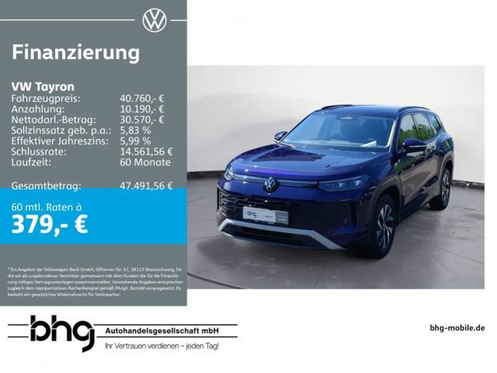 Volkswagen Tayron Life eHybrid