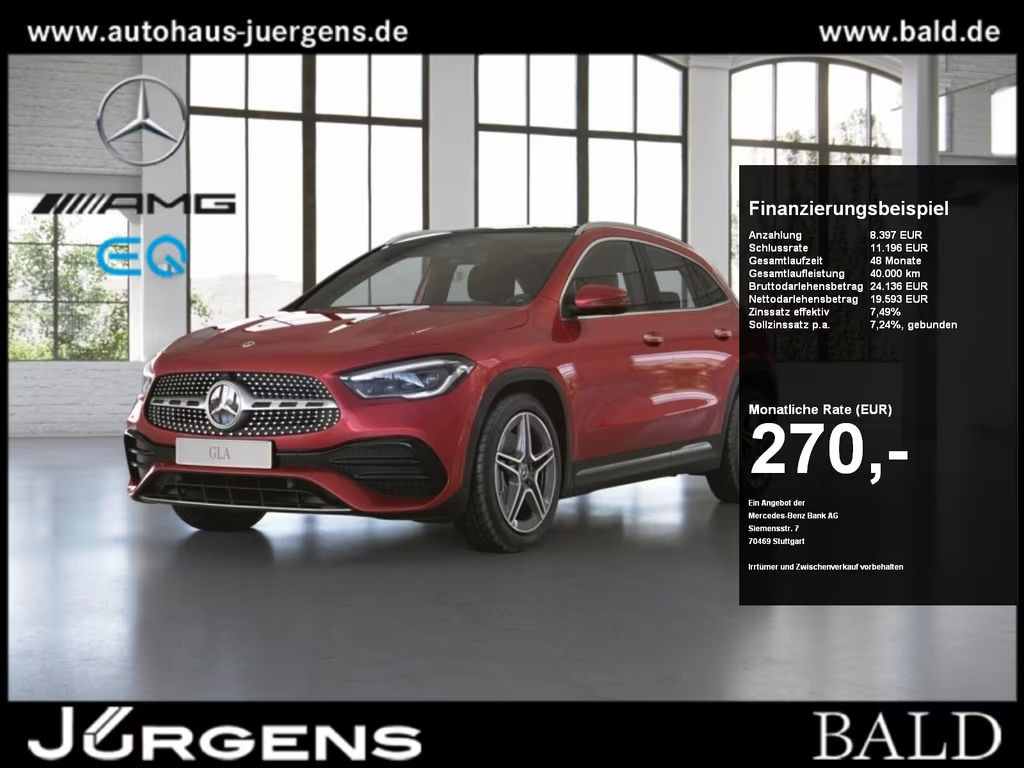 Mercedes-Benz GLA-Klasse GLA 200 AMG Line Sport Edition Sportpakket