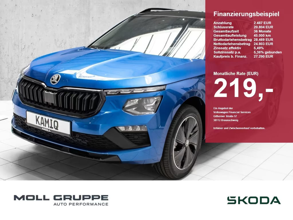 Skoda Kamiq 1.0 TSI Selection