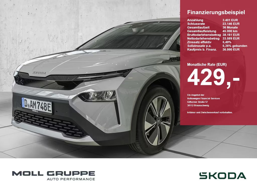 Skoda Elroq 60 Loft 2xKLIMA ACC AKUSTIKGLAS ALCANTARA