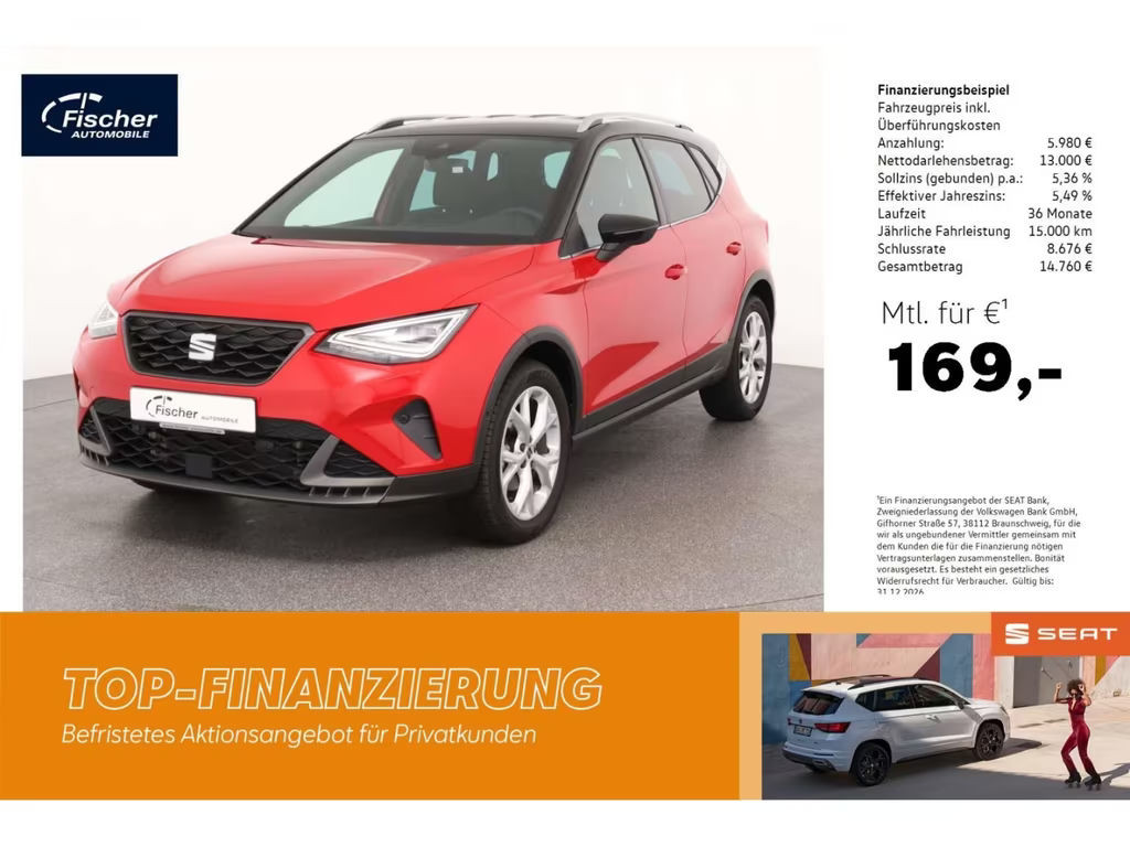 Seat Arona FR-lijn 1.0 TSI