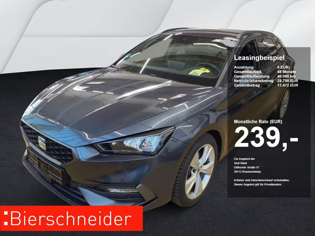 Seat Leon FR-lijn Sportstourer 1.5 eTSI DSG