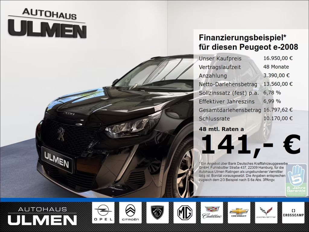 Peugeot e-2008 Allure Pack