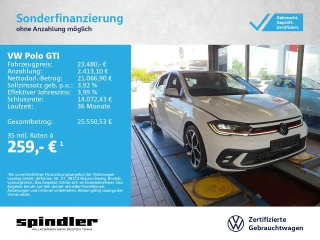 Volkswagen Polo DSG GTI 2.0 TSI