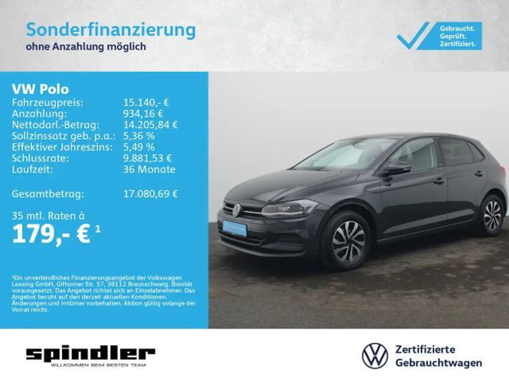 Volkswagen Polo Active 1.0 / App-Connect, LED, SHZ, DAB+