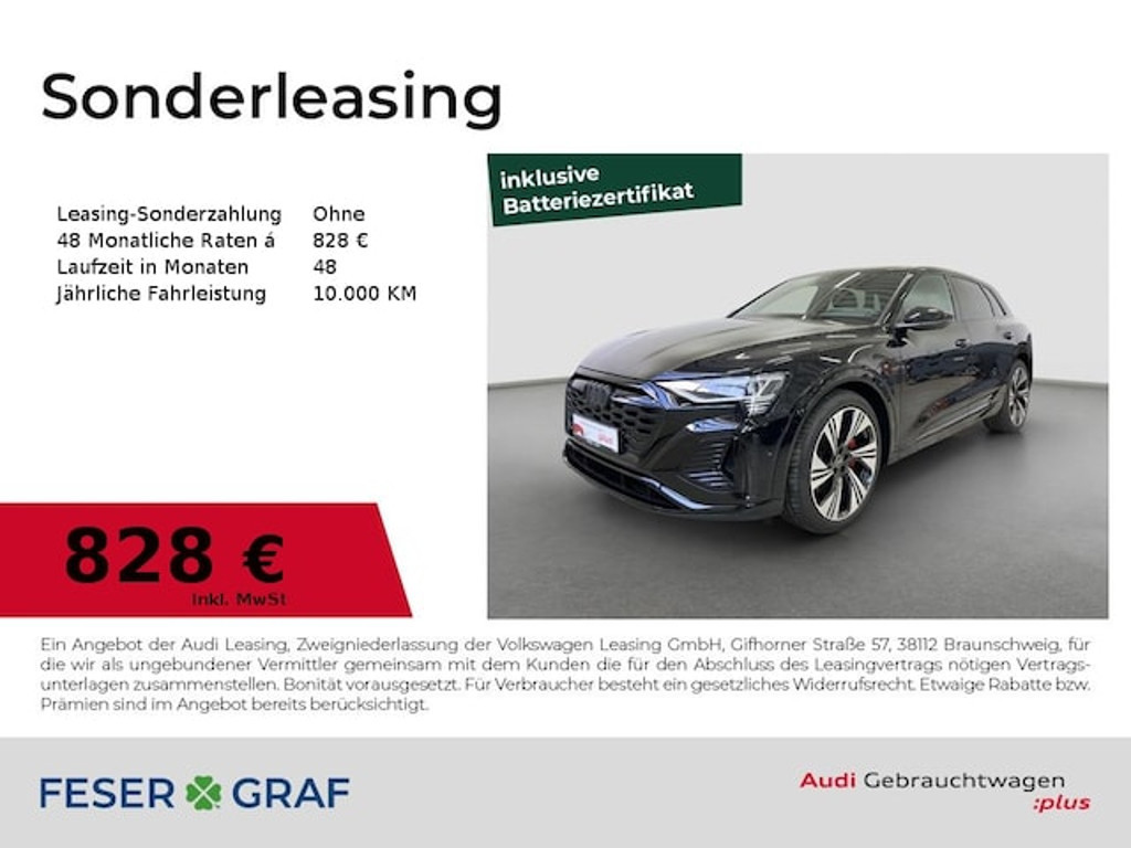 Audi Q8 e-tron Quattro S-Line 50