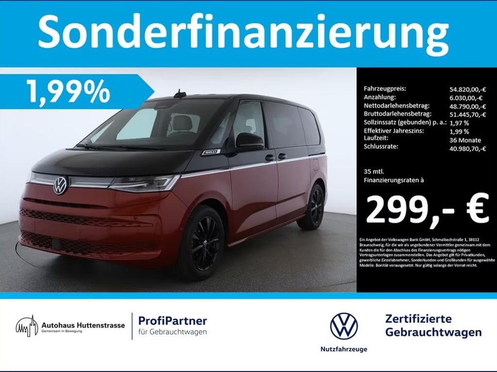Volkswagen Multivan DSG Style 2.0 TDI T7