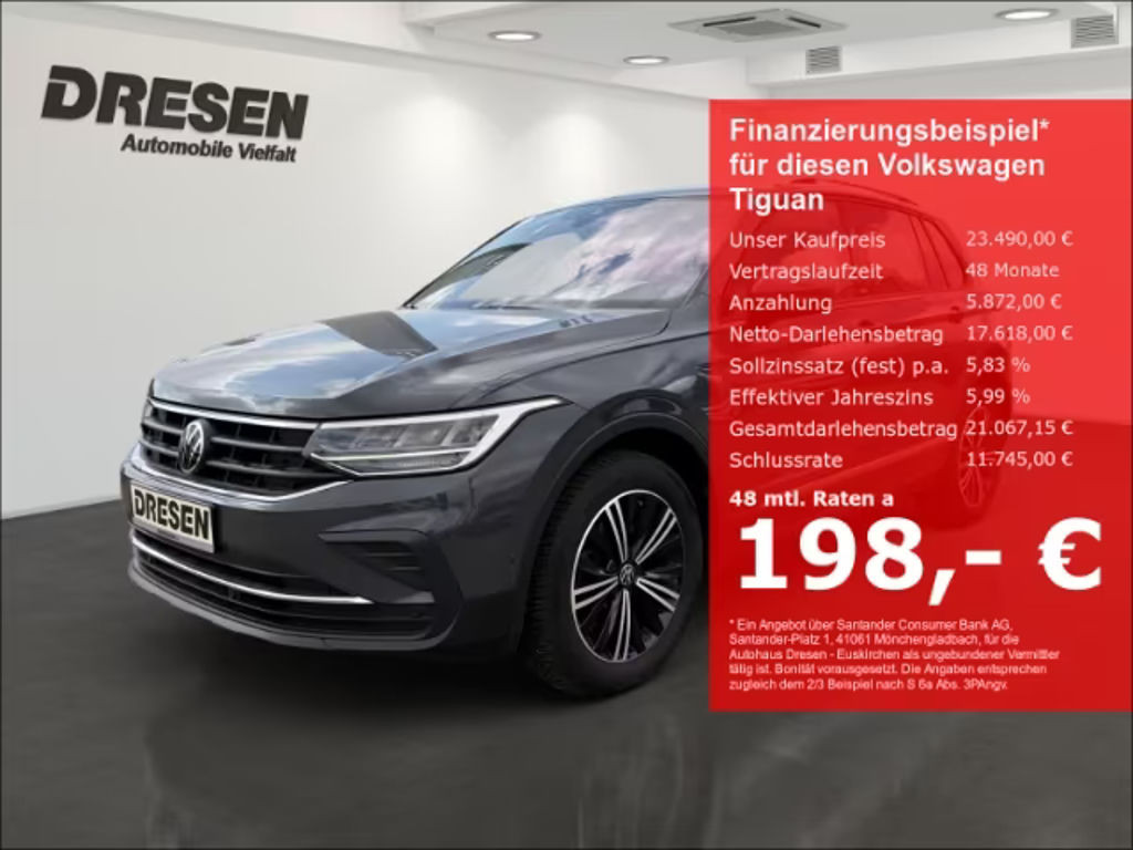 Volkswagen Tiguan 1.5 TSI BMT