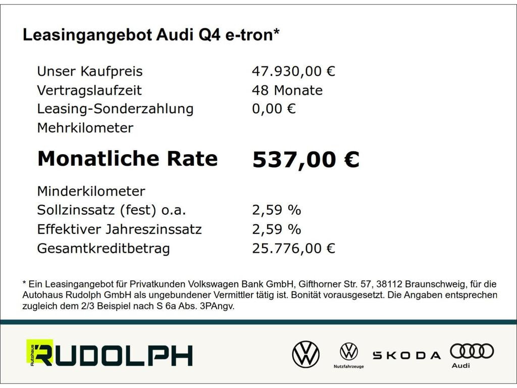 Audi Q4 e-tron