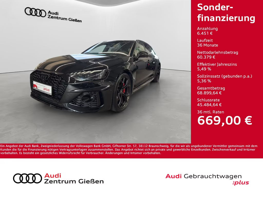Audi RS4 Avant Quattro Competition