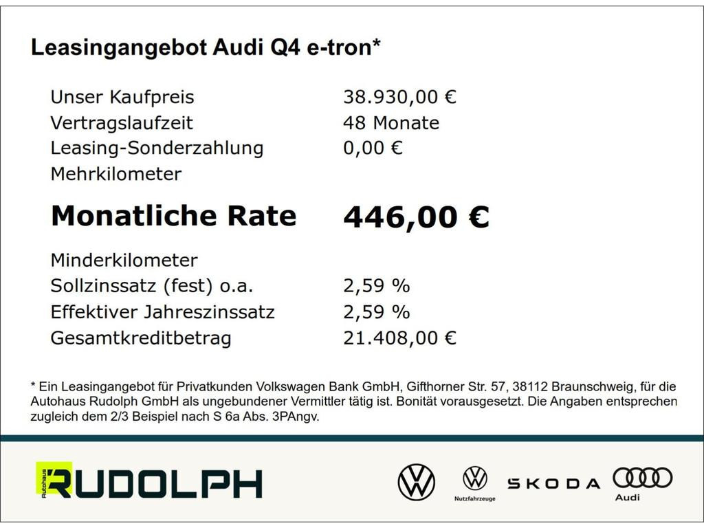 Audi Q4 e-tron