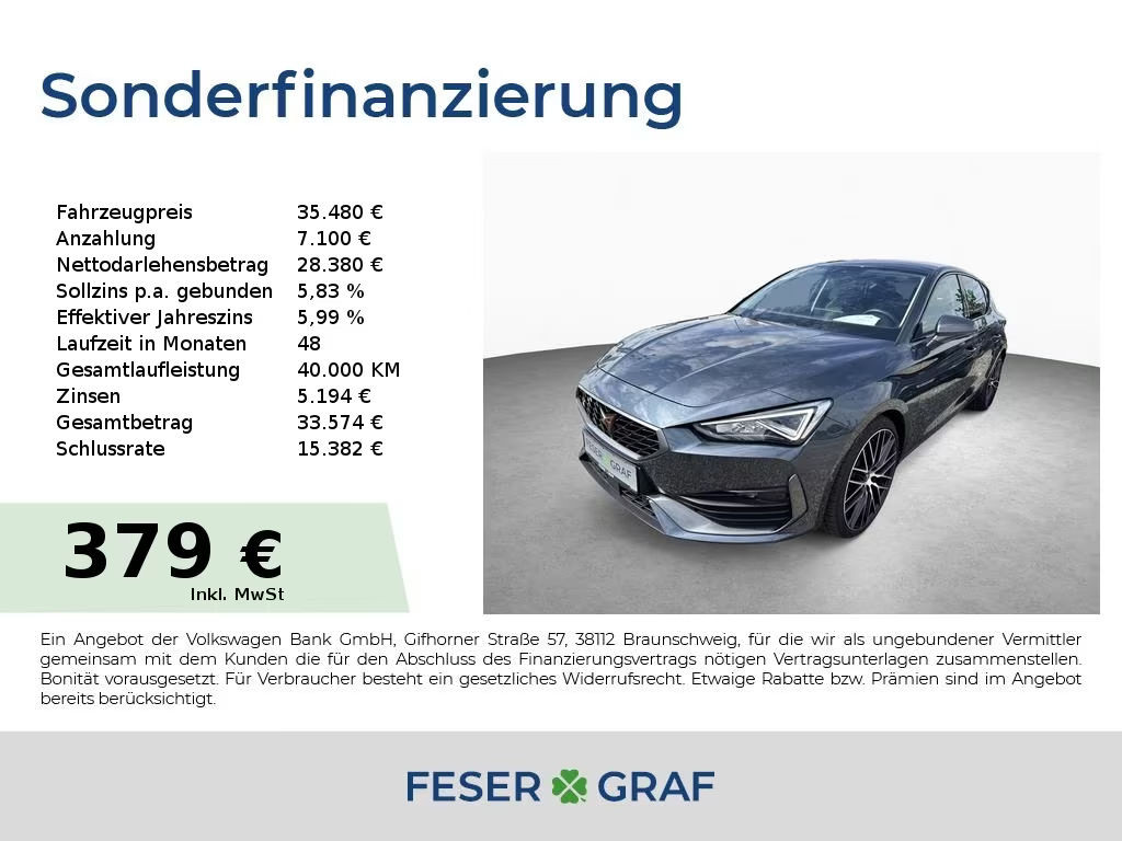 Cupra Leon DSG 2.0 TDI