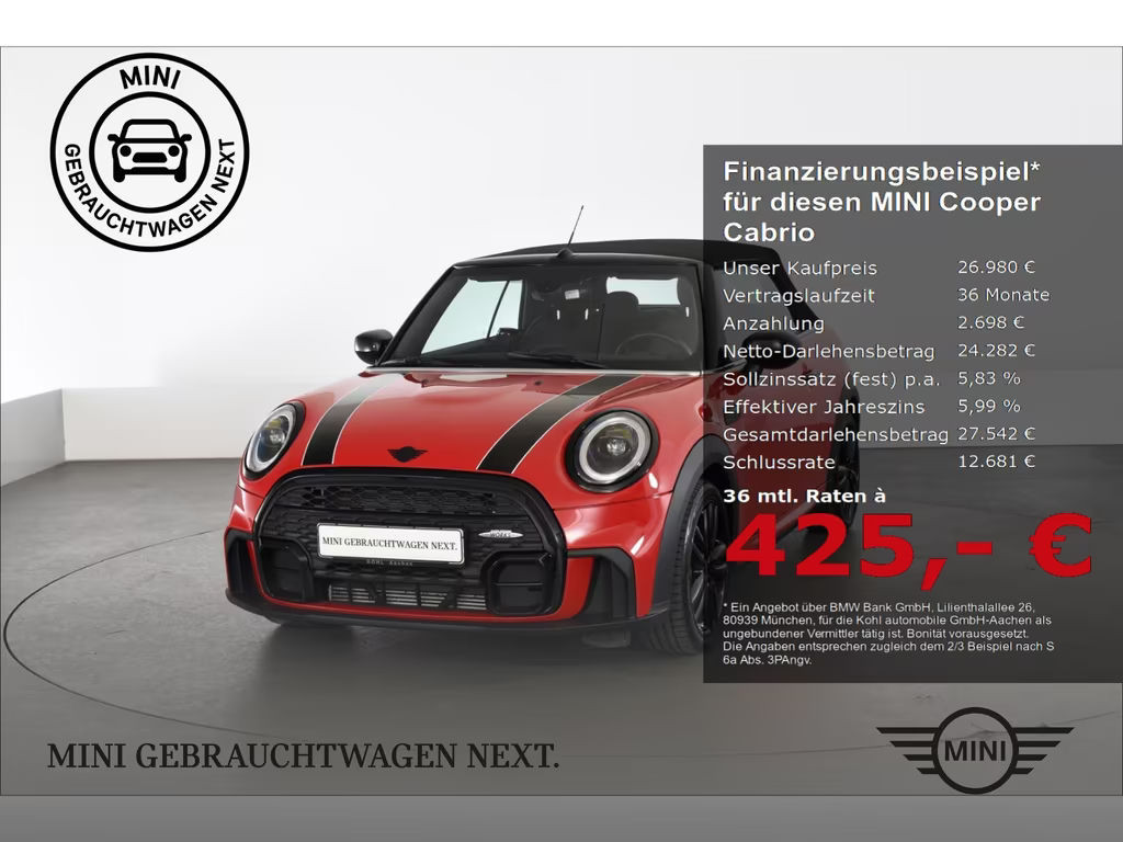 Mini Cooper Cabrio John Cooper Works