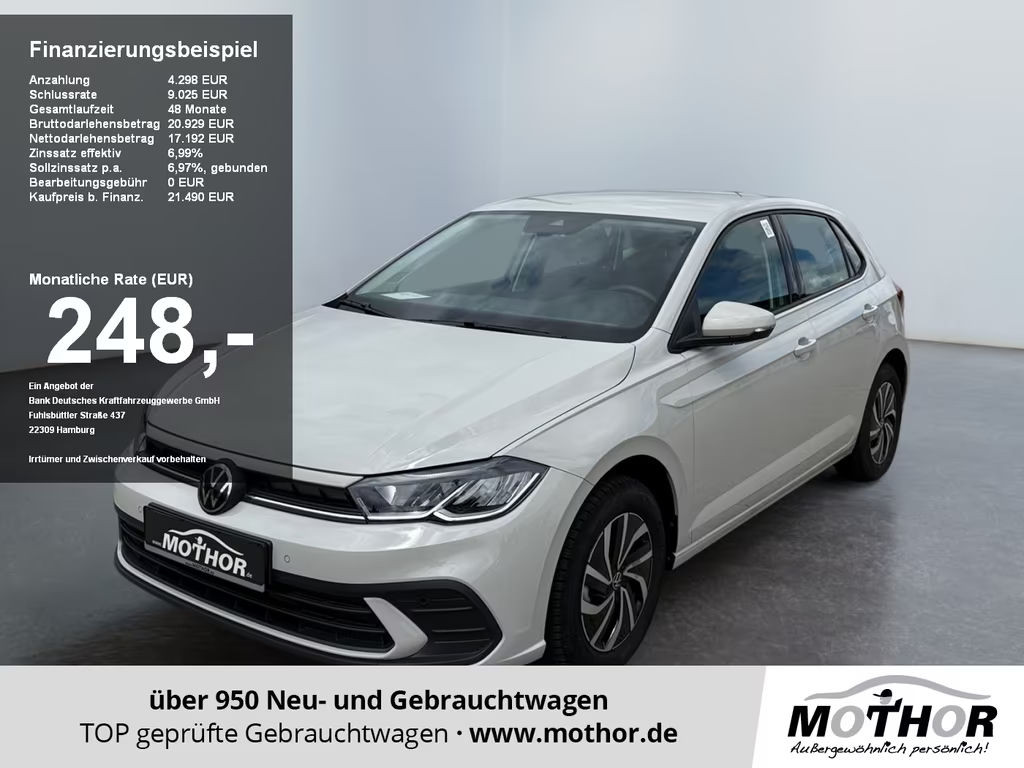 Volkswagen Polo DSG Life 1.0 TSI