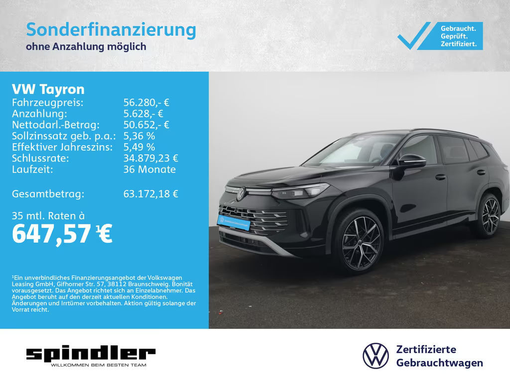 Volkswagen Tayron DSG 2.0 TDI Elegance Elegance
