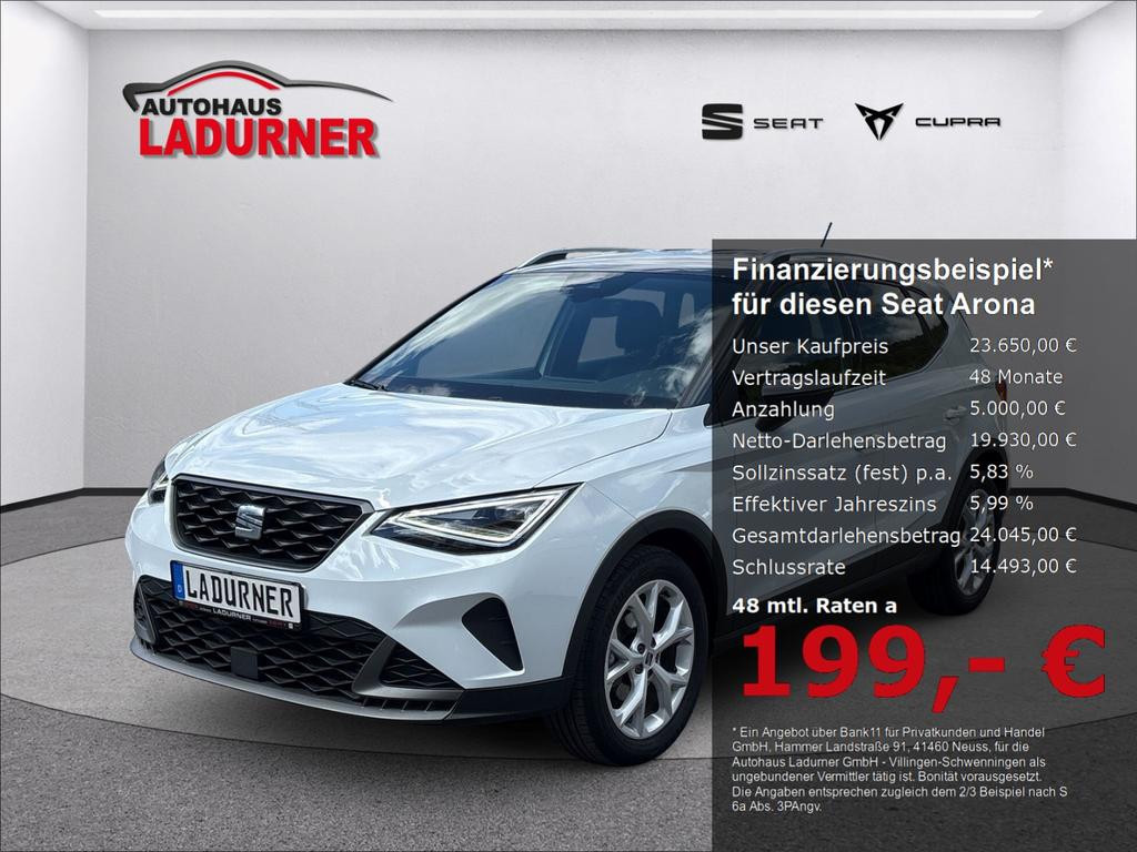 Seat Arona FR-lijn DSG