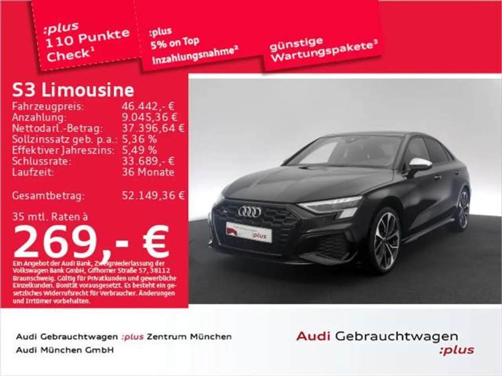 Audi S3 Sedan S-Tronic