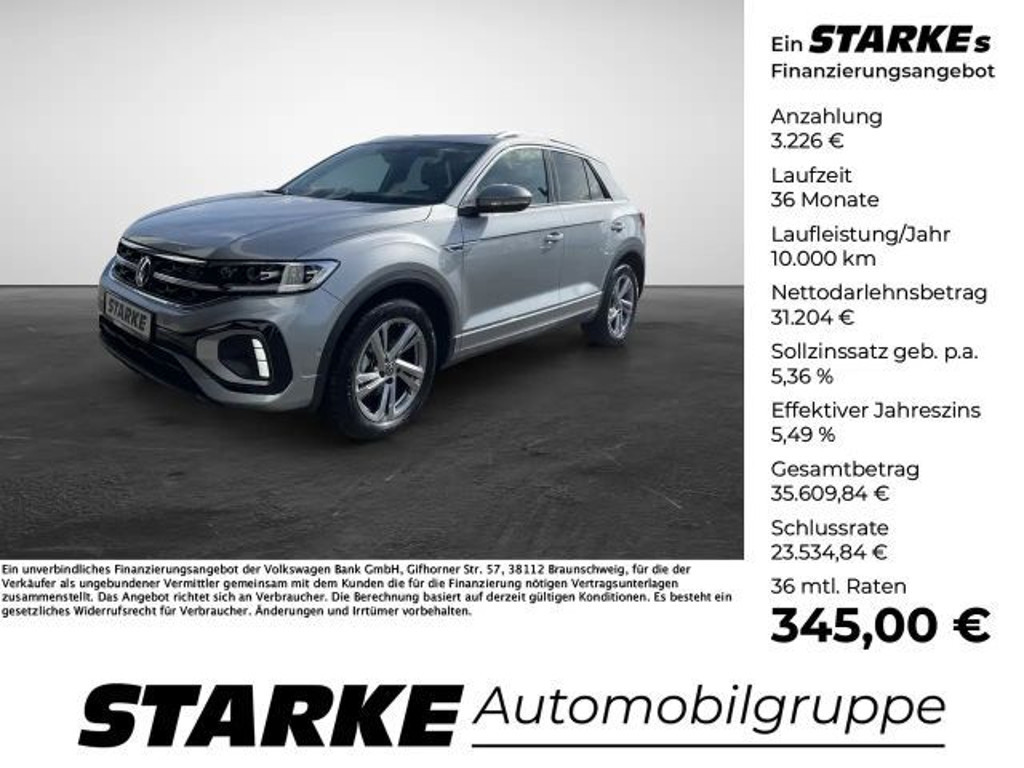 Volkswagen T-Roc DSG R-Line 1.5 TSI IQ.Drive