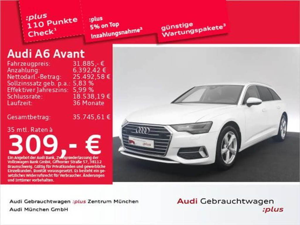Audi A6 S-Tronic 35 TDI
