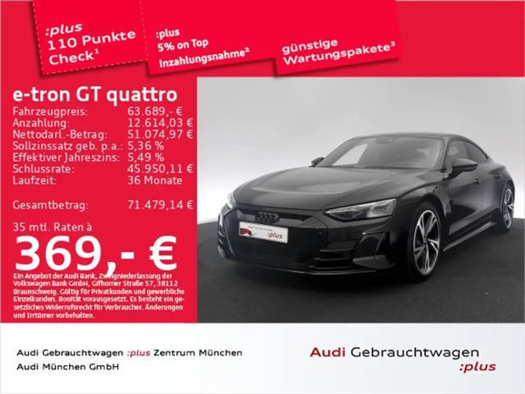 Audi e-tron GT Quattro