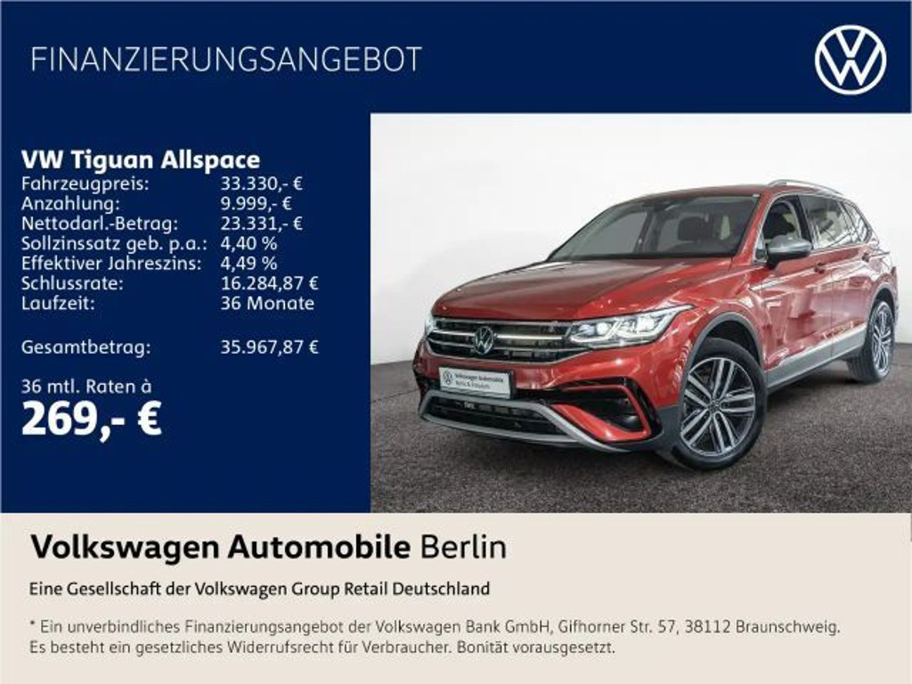 Volkswagen Tiguan DSG Allspace 2.0 TDI Elegance Elegance