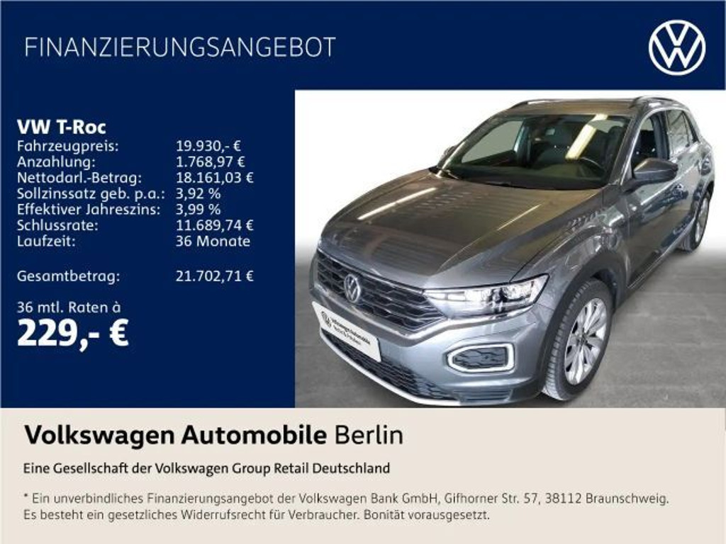 Volkswagen T-Roc Sport 1.5 TSI