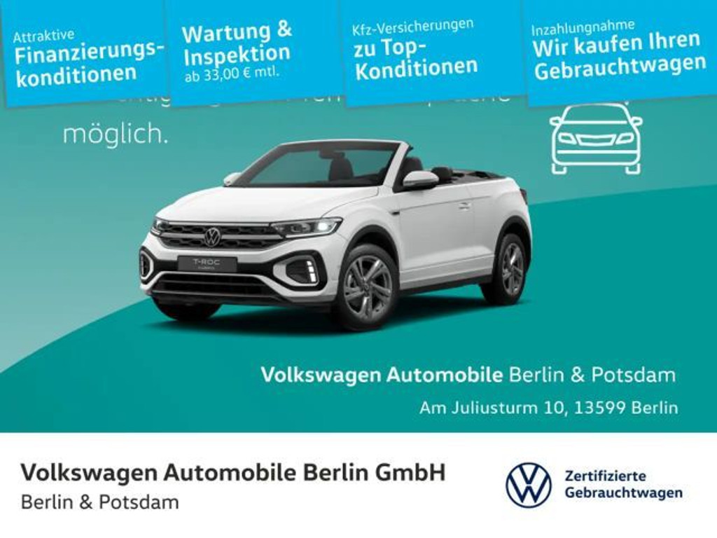 Volkswagen T-Roc DSG Cabriolet R-Line 1.5 TSI