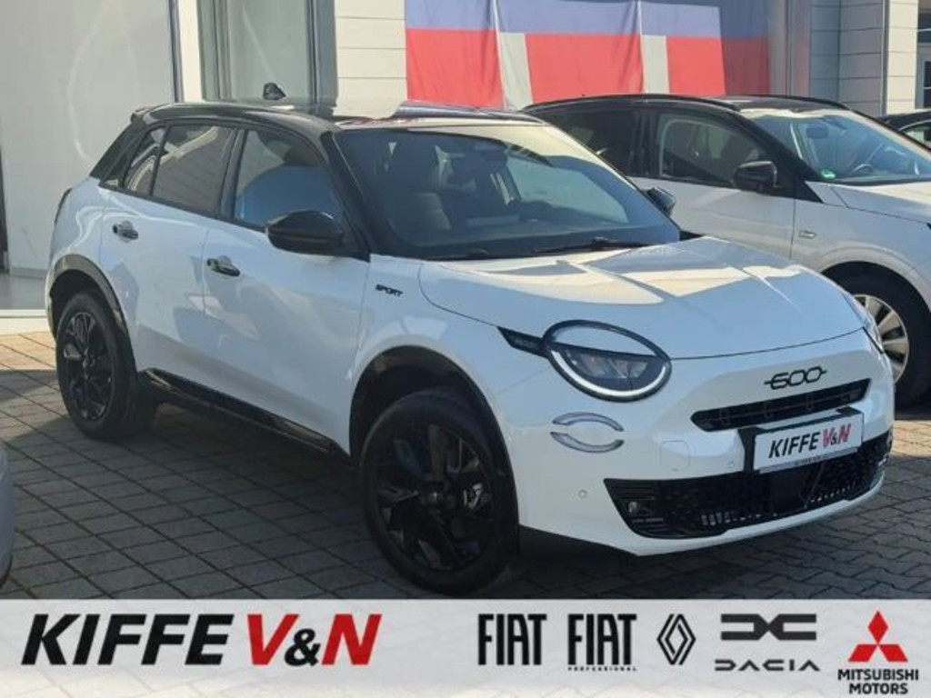 Fiat 600e Sport 1.2 Hybrid Massage Kamera LED Navi SitzHz.