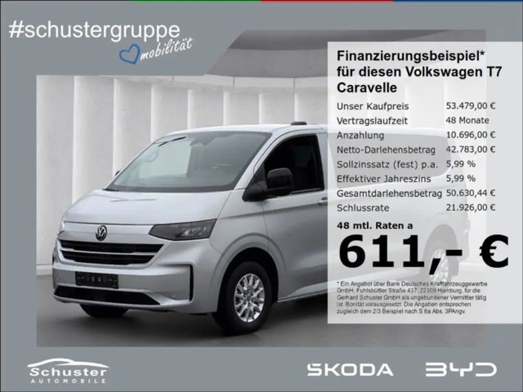 Volkswagen Caravelle Life Lang T7