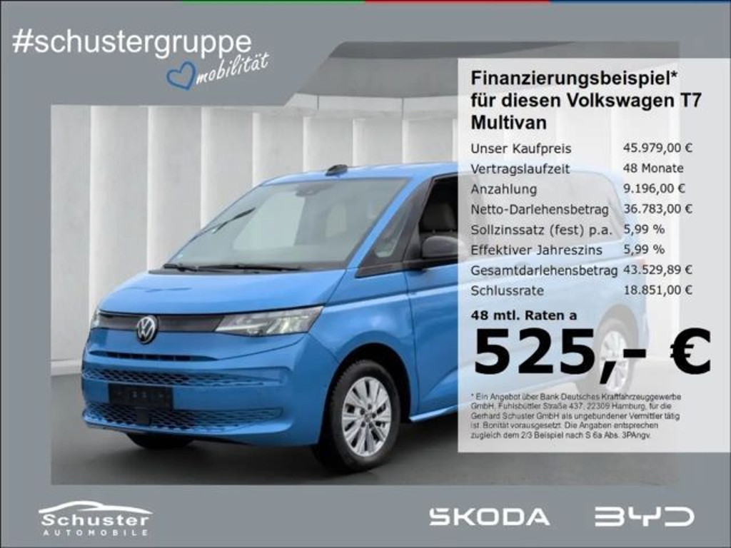 Volkswagen Multivan DSG T7