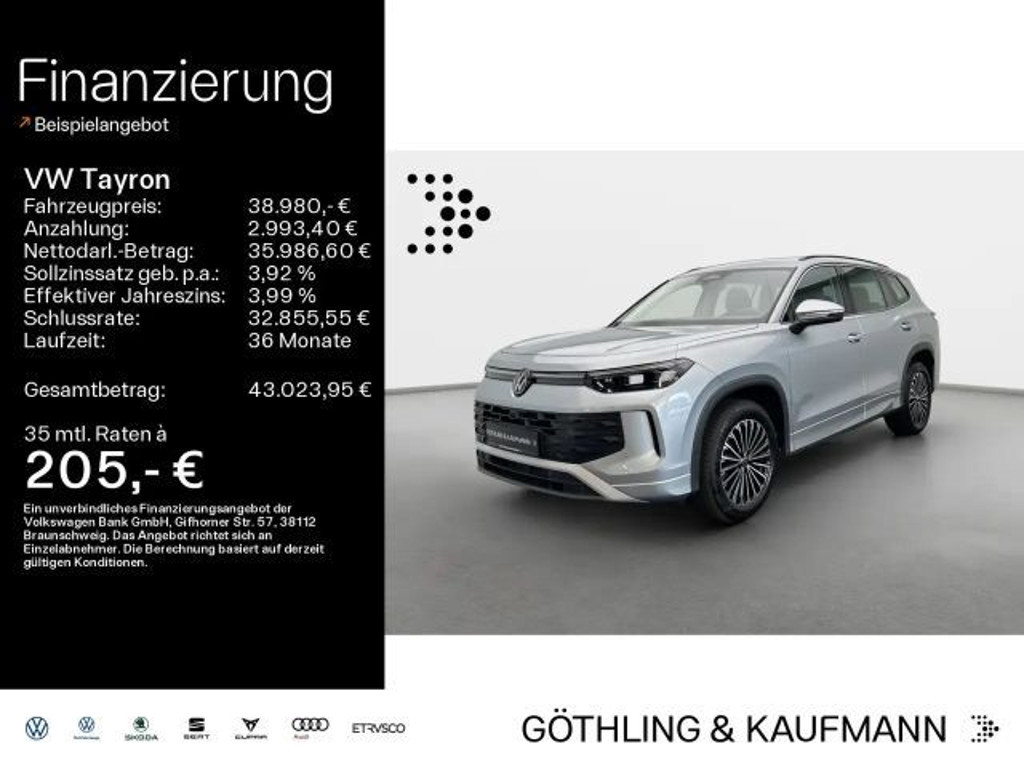 Volkswagen Tayron DSG Life IQ.Drive 2.0 TDI