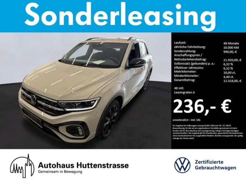Volkswagen T-Roc Style R-Line 1.0 TSI