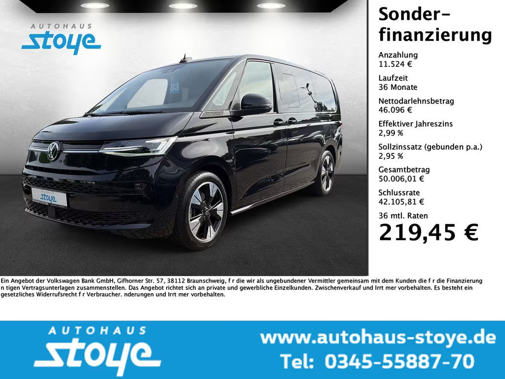 Volkswagen Multivan DSG Life T7