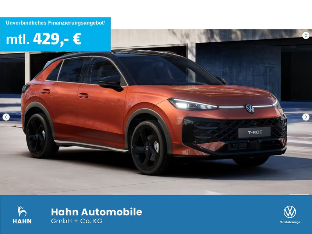Volkswagen T-Roc DSG R-Line