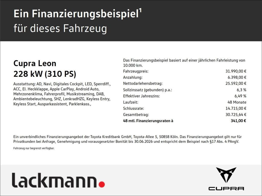 Cupra Leon Sportstourer 4Drive VZ
